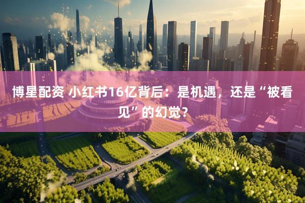 博星配资 小红书16亿背后：是机遇，还是“被看见”的幻觉？